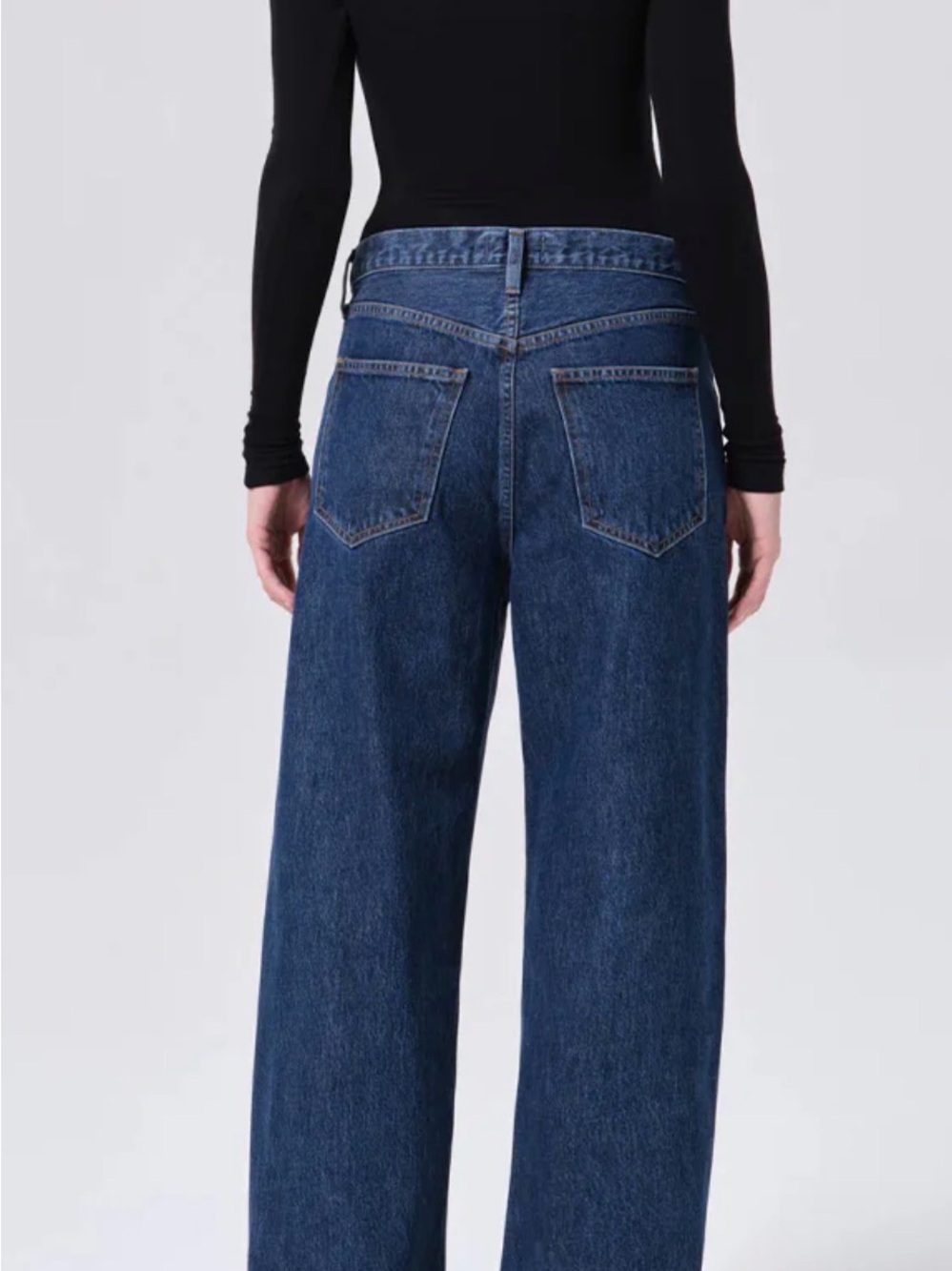 AGOLDE Low Curve Jeans Pendulum Wash Size 29 Wide Leg Barrel Denim - Picture 3 of 15